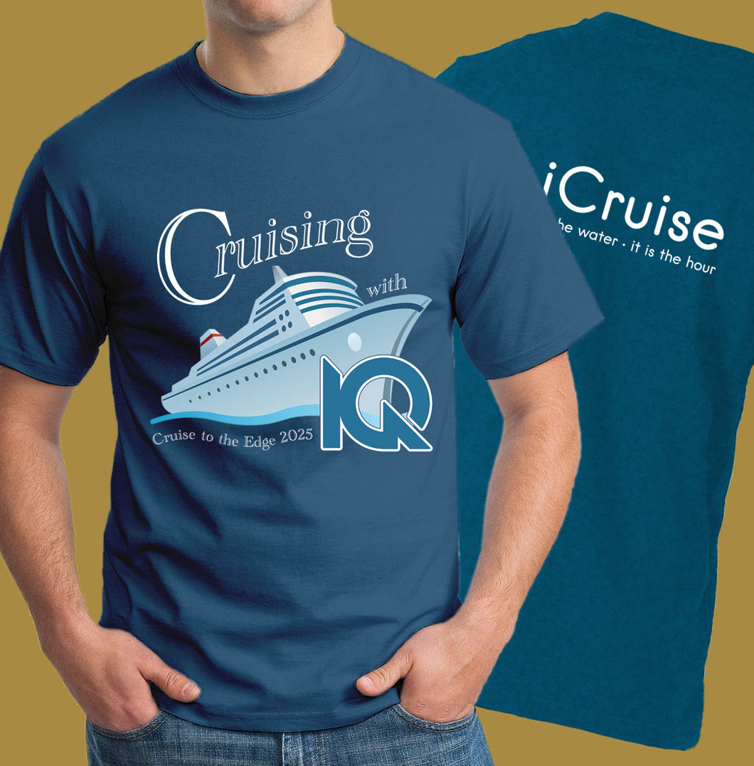 IQ Cruise To The Edge 2025 t-shirt